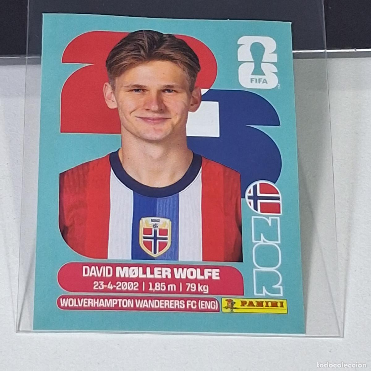Cromos de f&uacute;tbol: B59 NOR 7 NOR7 DAVID MOLLER WOLFE NORUEGA NORWAY NOR MUNDIAL FIFA WORLD CUP 2026 STICKER PANINI