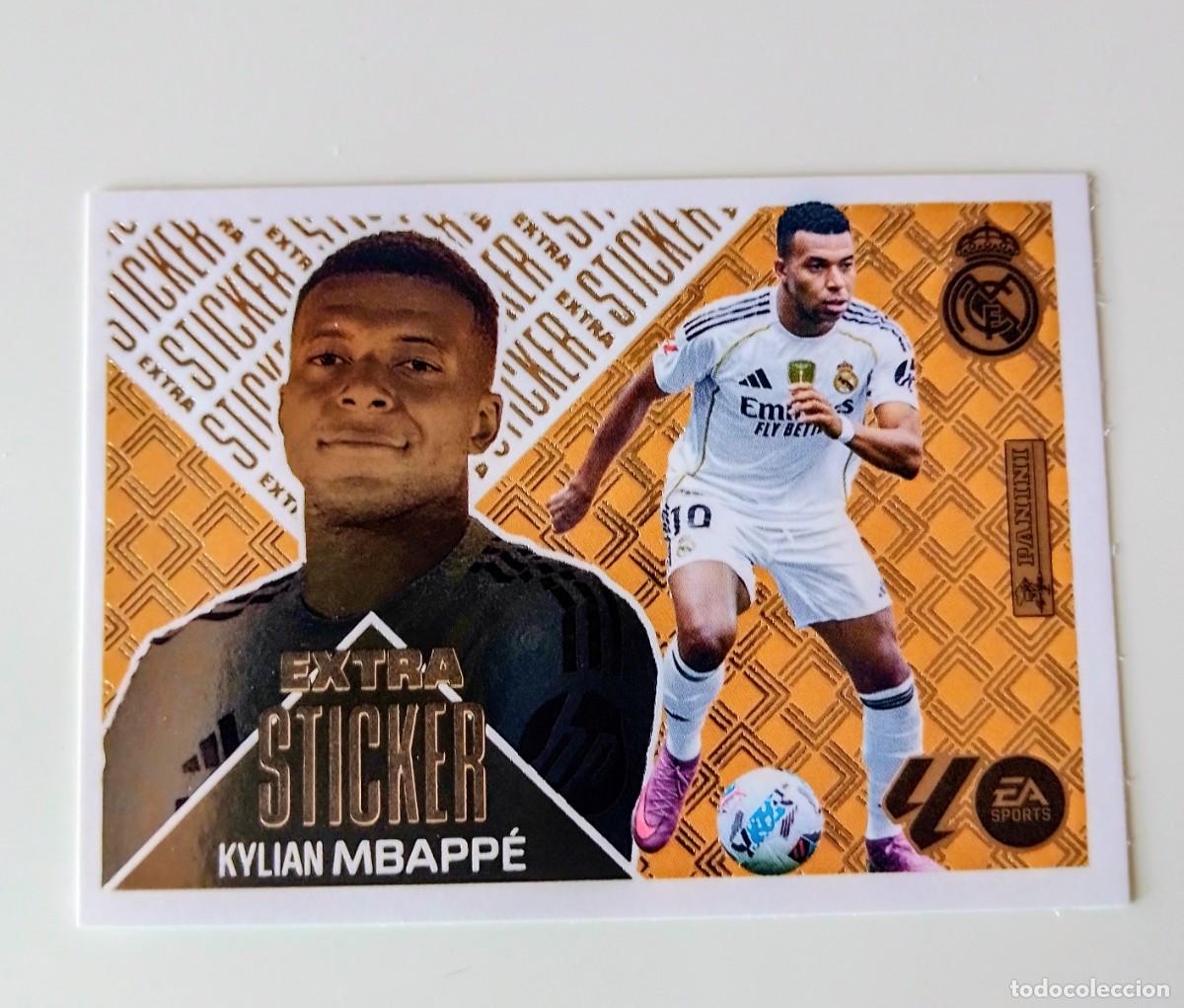 Cromos de f&uacute;tbol: LIGA ESTE 2026/2027 MBAPPE ( EXTRA STICKER BRONCE )- DE SOBRE