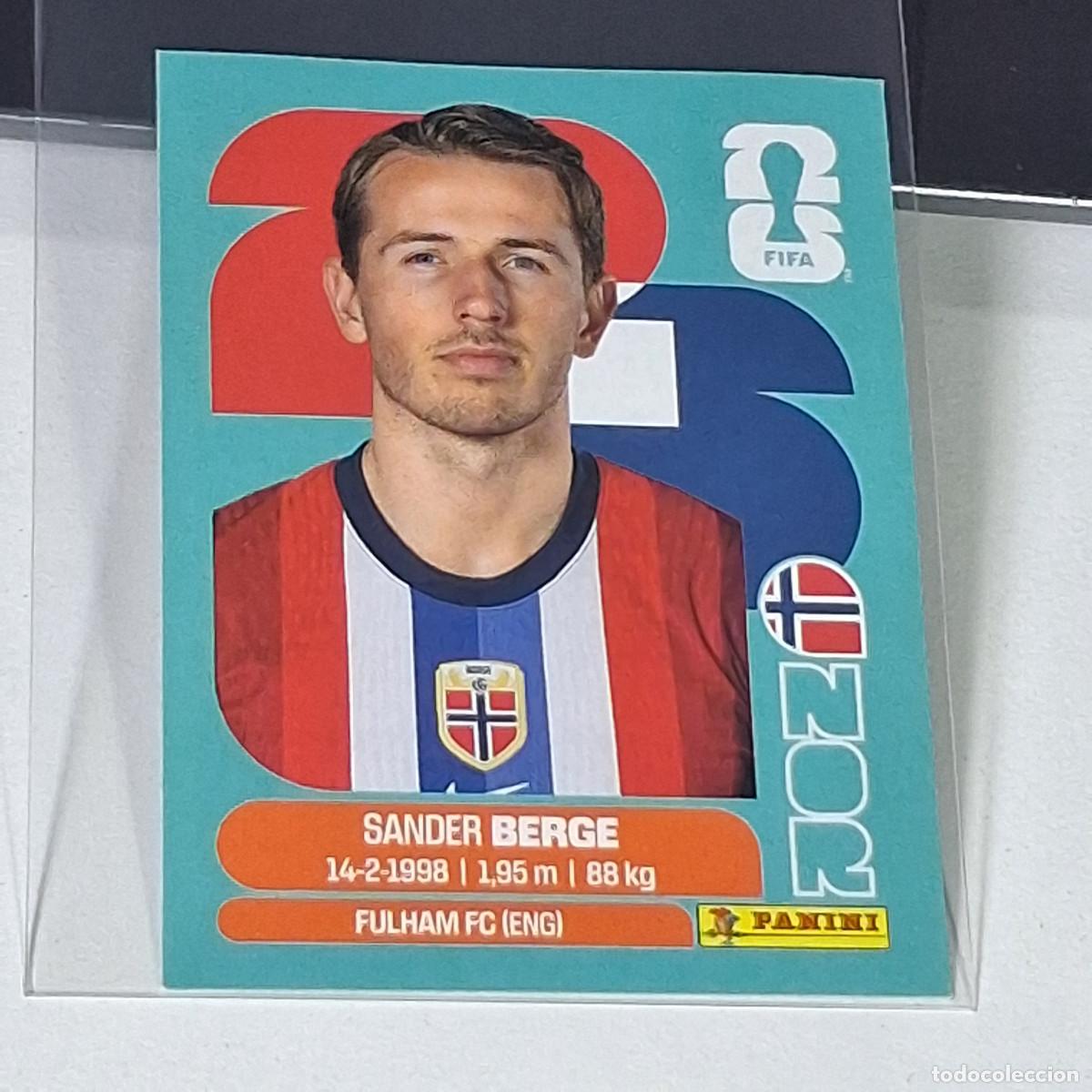 Cromos de f&uacute;tbol: B59 NOR 11 NOR11 SANDER BERGE NORUEGA NORWAY NOR MUNDIAL FIFA WORLD CUP 2026 STICKER PANINI