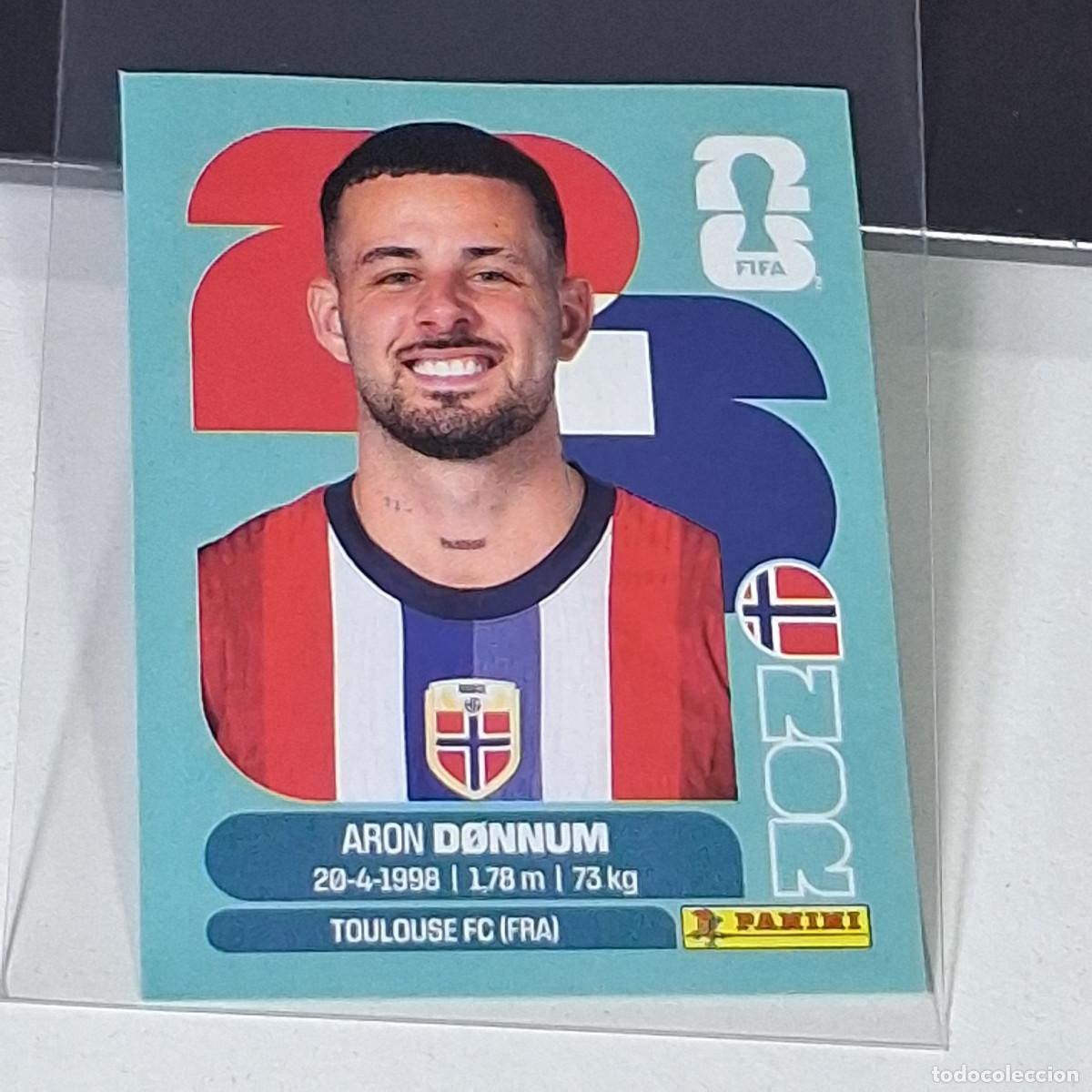 Cromos de f&uacute;tbol: B59 NOR17 ARON D&Oslash;NNUM 17 NORUEGA NORWAY NOR MUNDIAL FIFA WORLD CUP 2026 STICKER PANINI