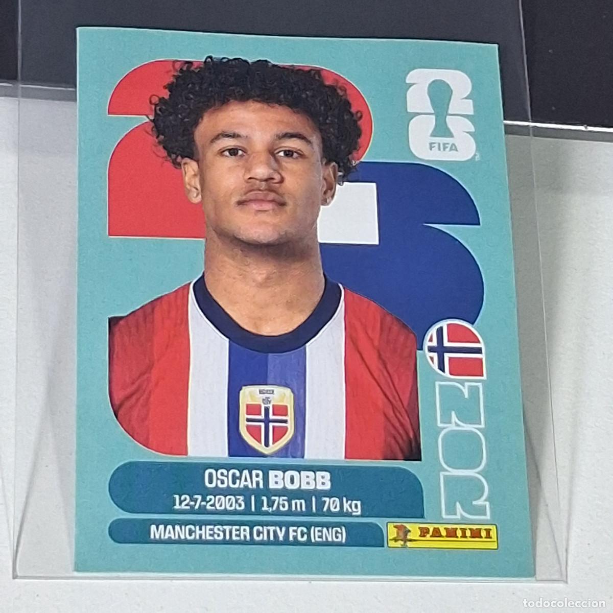 Cromos de f&uacute;tbol: B59 NOR20 OSCAR BOBB 20 NORUEGA NORWAY NOR MUNDIAL FIFA WORLD CUP 2026 STICKER PANINI