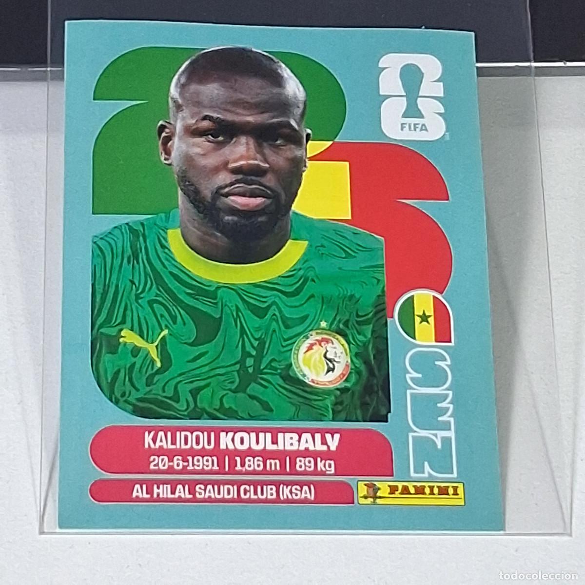 Cromos de f&uacute;tbol: B59 SEN8 KALIDOU KOULIBALY 8 SENEGAL SEN MUNDIAL FIFA WORLD CUP 2026 STICKER PANINI