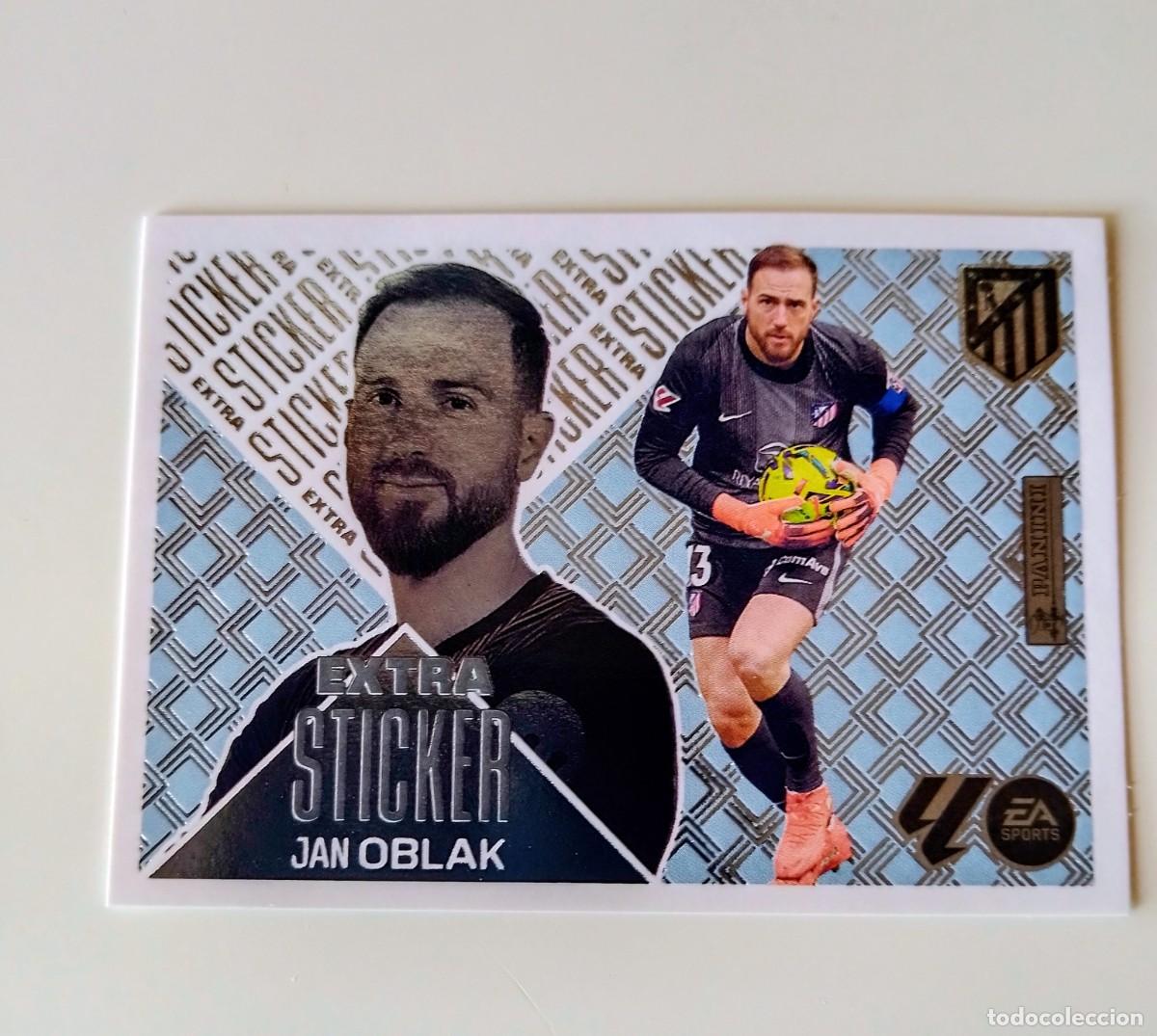 Cromos de f&uacute;tbol: LIGA ESTE 2026/2027 OBLAK ( EXTRA STICKER PLATA )- DE SOBRE