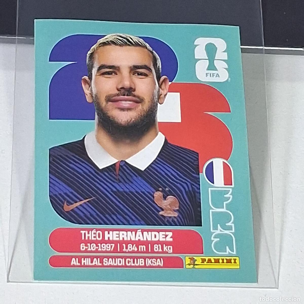 Cromos de f&uacute;tbol: B59 FRA3 TH&Eacute;O HERN&Aacute;NDEZ 3 FRANCIA FRANCE FRA MUNDIAL FIFA WORLD CUP 2026 STICKER PANINI