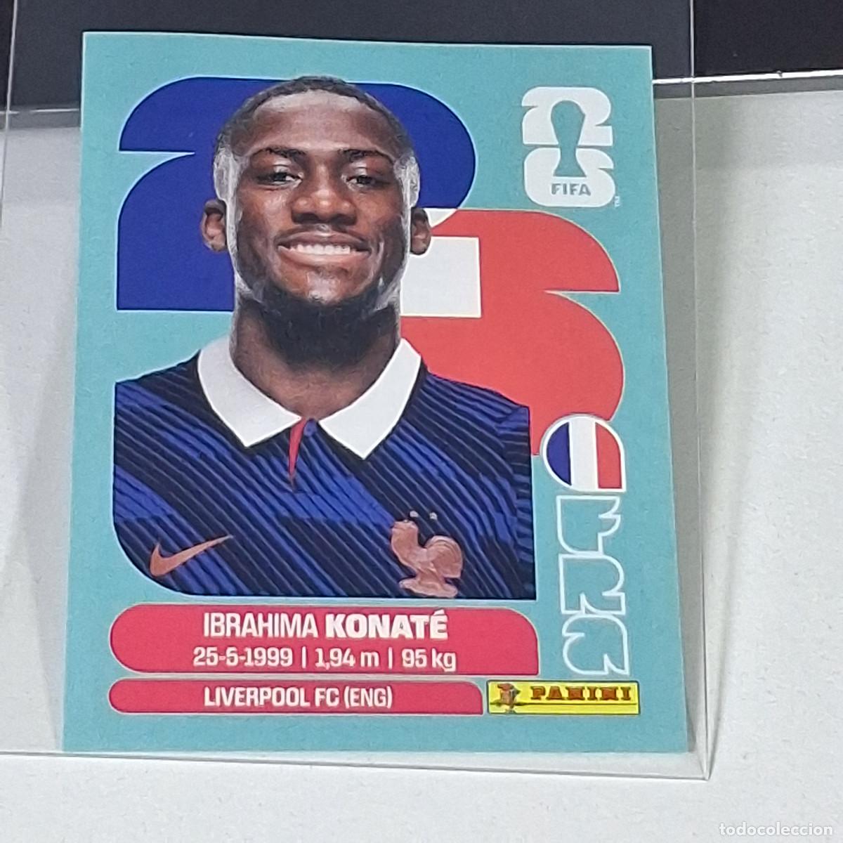 Cromos de f&uacute;tbol: B59 FRA6 IBRAHIMA KONAT&Eacute; 6 FRANCIA FRANCE FRA MUNDIAL FIFA WORLD CUP 2026 STICKER PANINI