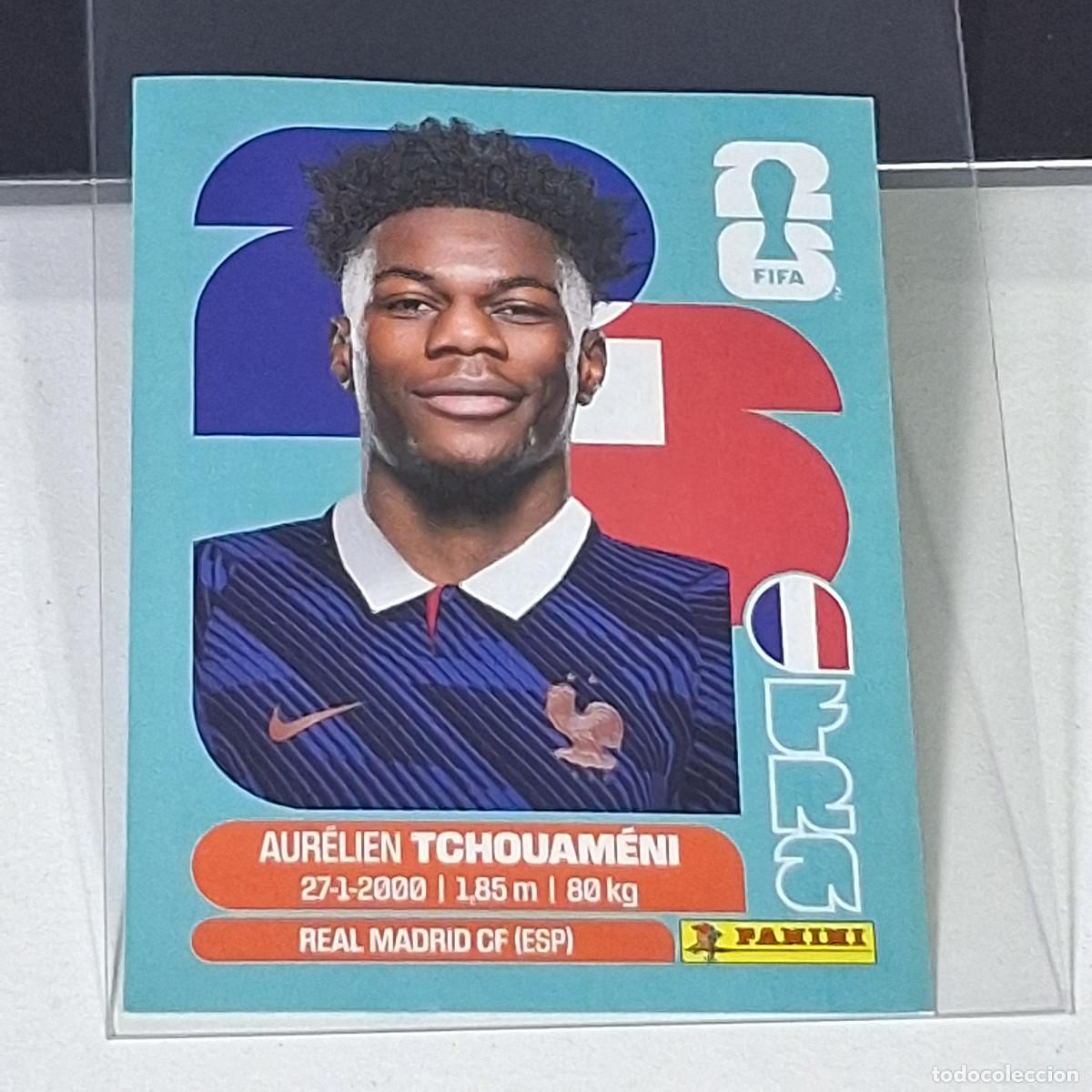 Cromos de f&uacute;tbol: B59 FRA 9 FRA9 AURELIEN TCHOUAMENI FRANCIA FRANCE FRA MUNDIAL FIFA WORLD CUP 2026 STICKER PANINI