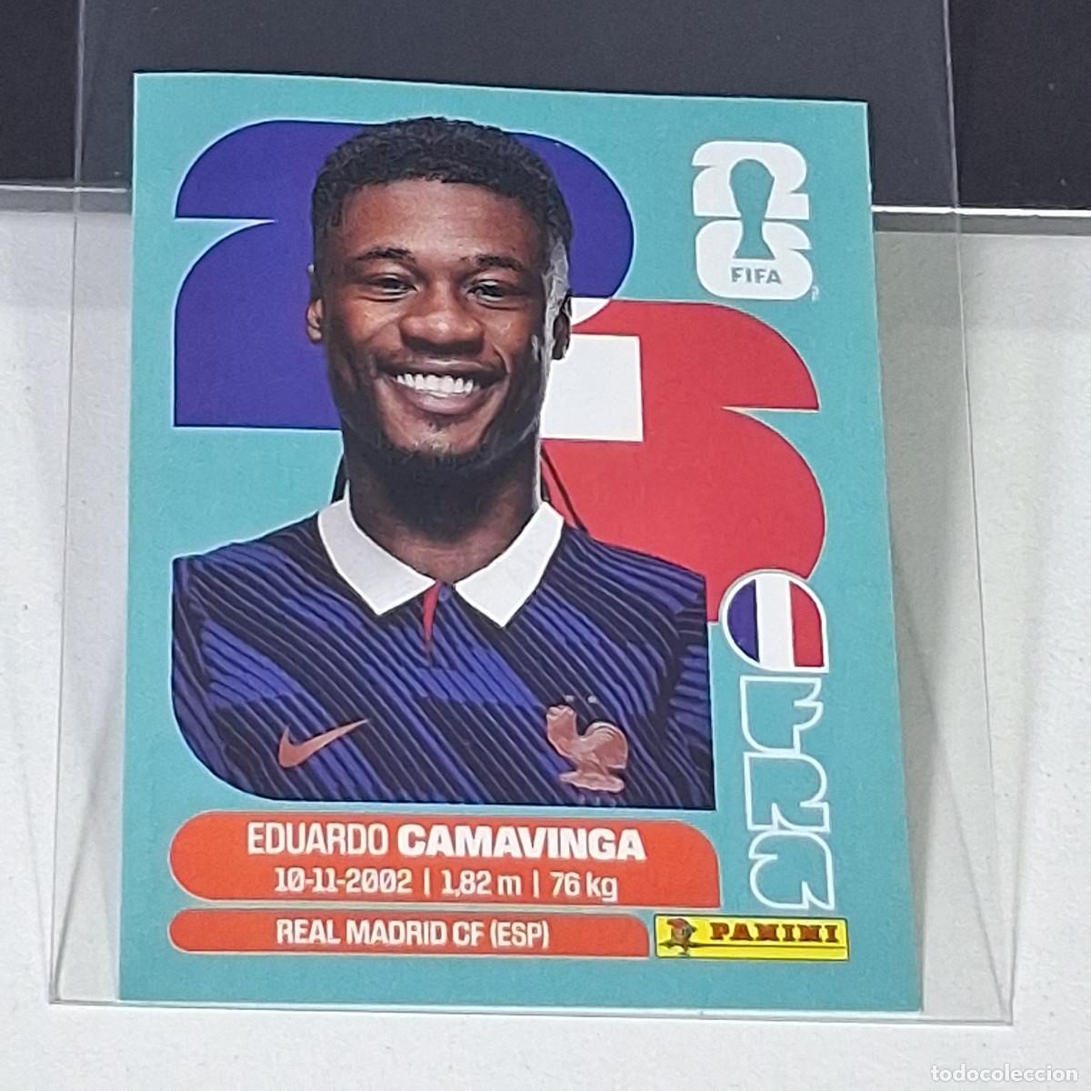 Cromos de f&uacute;tbol: B59 FRA10 EDUARDO CAMAVINGA 10 FRANCIA FRANCE FRA MUNDIAL FIFA WORLD CUP 2026 STICKER PANINI