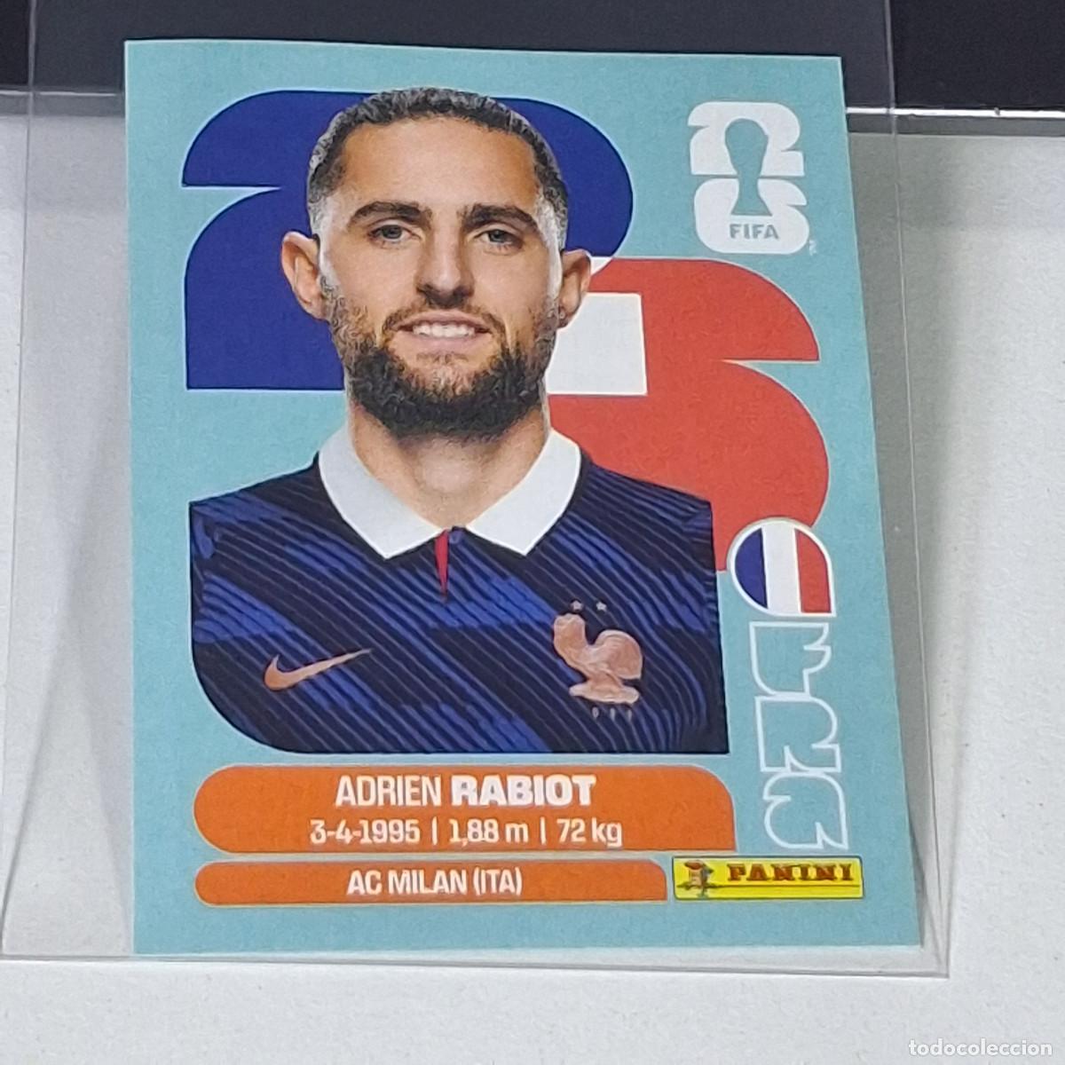 Cromos de Futebol: B59 FRA12 ADRIEN RABIOT 12 FRANCIA FRANCE FRA MUNDIAL FIFA WORLD CUP 2026 STICKER PANINI