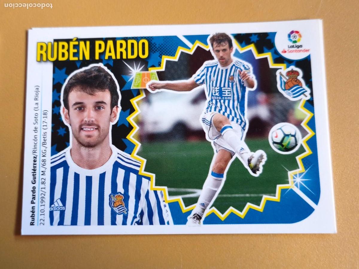 Cromos de Futebol: ruben pardo, liga 2018 19 coloca
