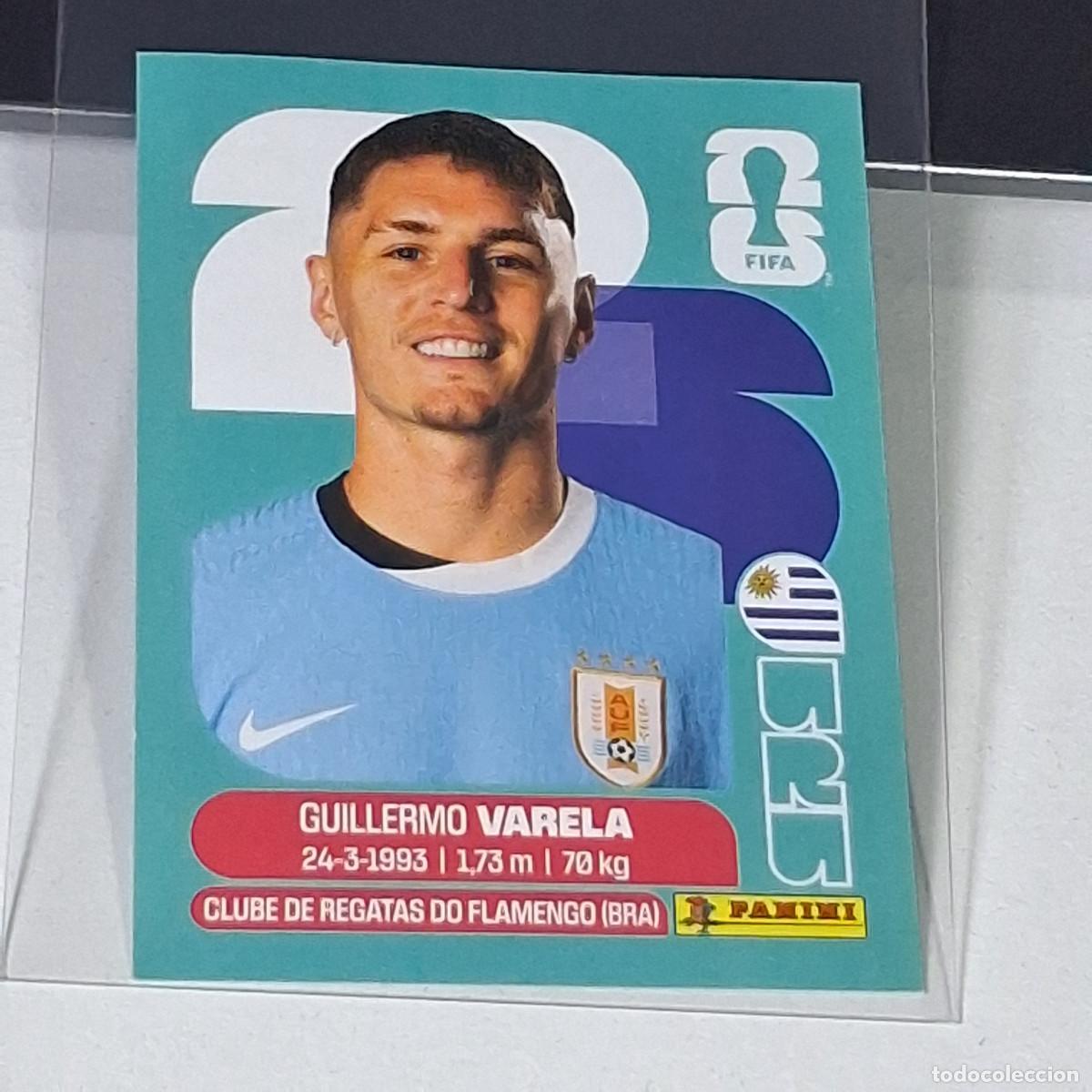 Cromos de Futebol: B59 URU 8 URU8 GUILLERMO VARELA URUGUAY URU MUNDIAL FIFA WORLD CUP 2026 STICKER PANINI
