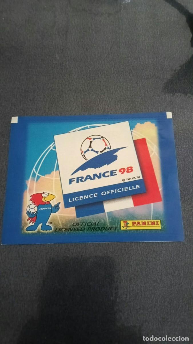 Cromos de Futebol: Panini World Cup 1998 Francia Sobre sin Cromos