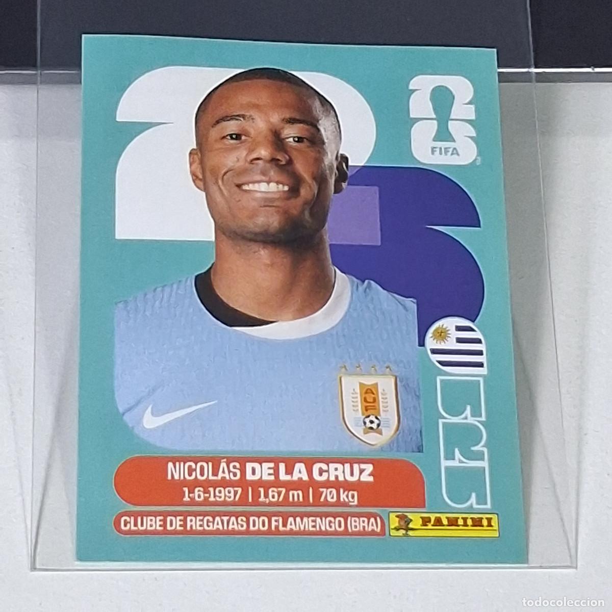 Cromos de Futebol: B59 URU15 NICOL&Aacute;S DE LA CRUZ 15 URUGUAY URU MUNDIAL FIFA WORLD CUP 2026 STICKER PANINI