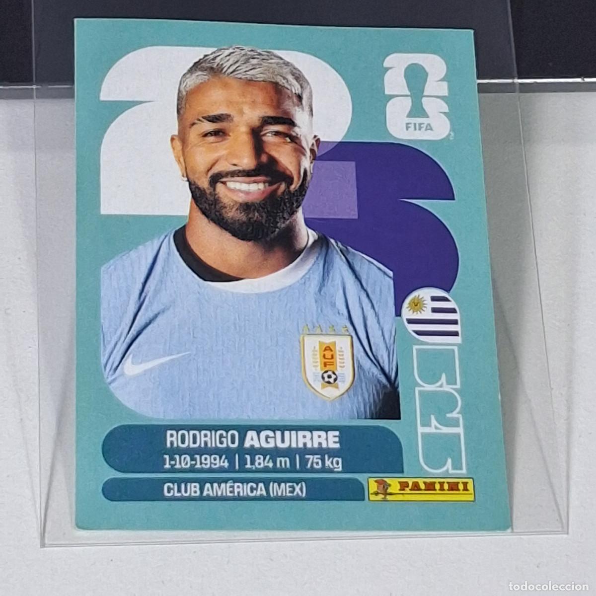 Cromos de Futebol: B59 URU19 RODRIGO AGUIRRE 19 URUGUAY URU MUNDIAL FIFA WORLD CUP 2026 STICKER PANINI
