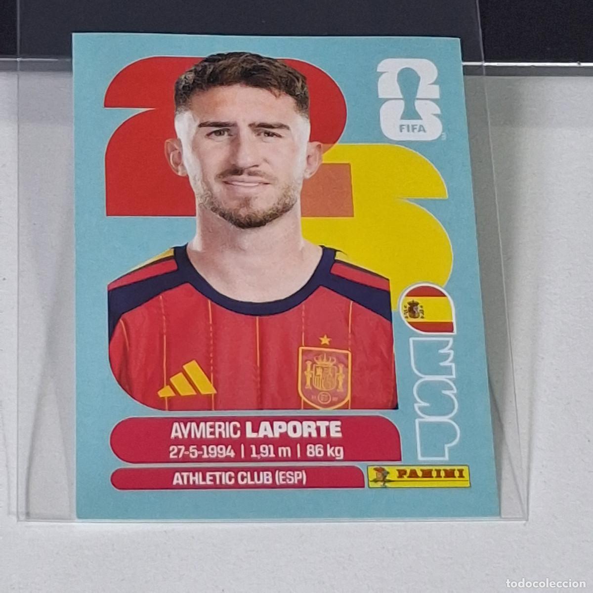 Figurine di Calcio: B59 ESP4 ESP 4 AYMERIC LAPORTE ESPA&Ntilde;A SPAIN MUNDIAL FIFA WORLD CUP 2026 STICKER PANINI