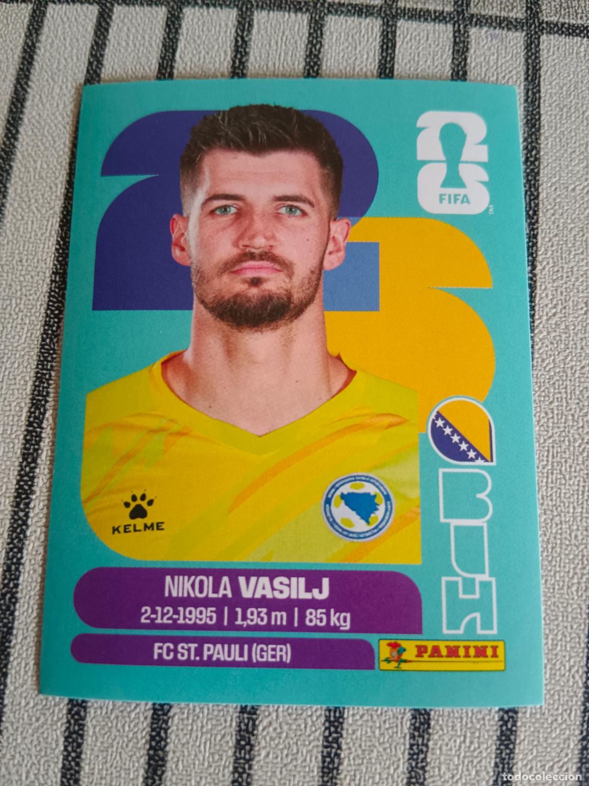 Cromos de f&uacute;tbol: MUNDIAL 2026 ESTADOS UNIDOS USA MEXICO MEJICO CANADA BIH 2 BIH2 NIKOLA VASILJ BOSNIA I HERZEGOVINA