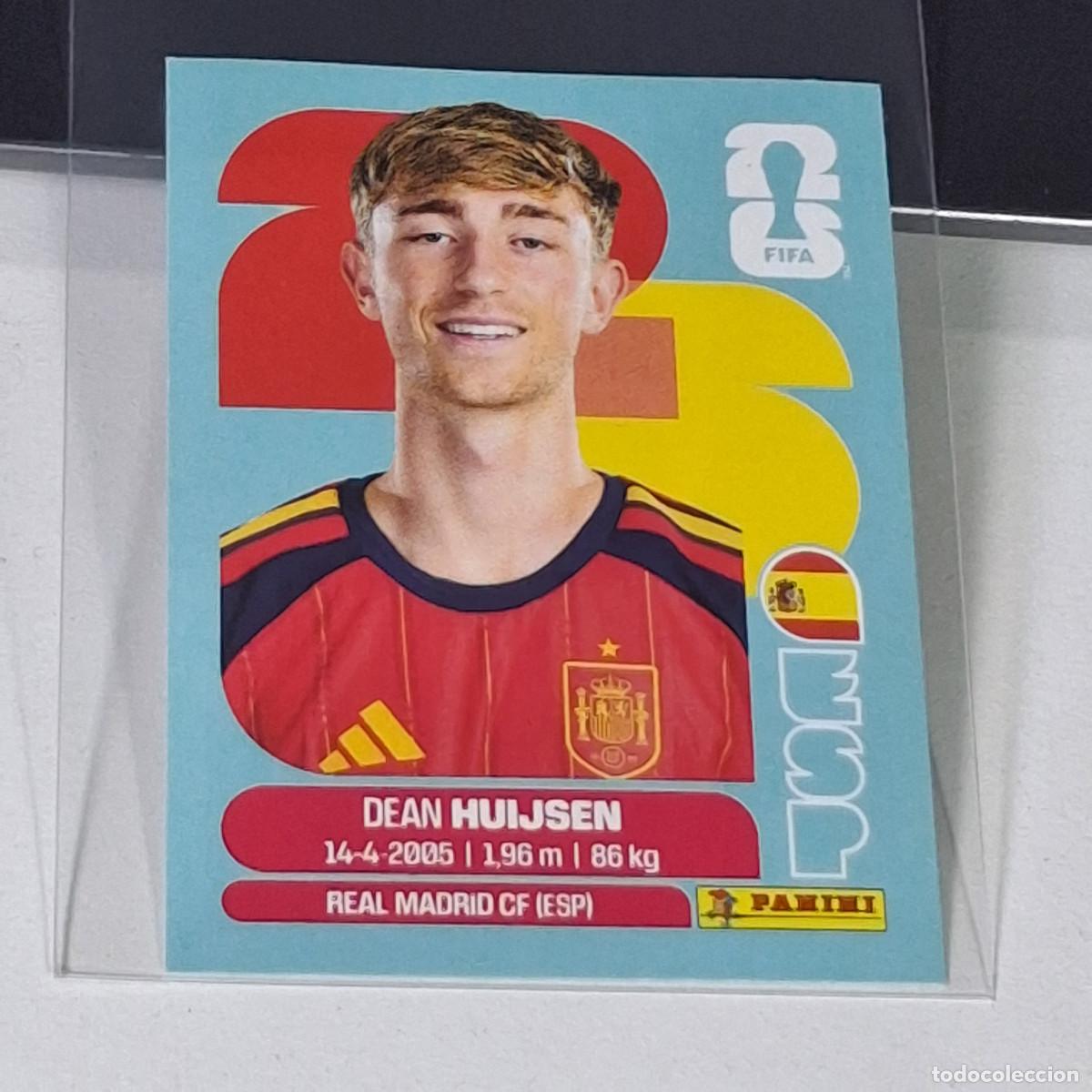 Cromos de f&uacute;tbol: B59 ESP5 DEAN HUIJSEN 5 ESPA&Ntilde;A ESP SPAIN ESPA&Ntilde;A MUNDIAL FIFA WORLD CUP 2026 STICKER PANINI