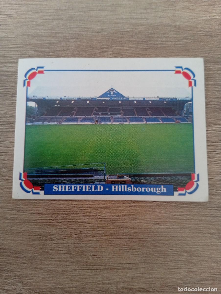 Cromos de f&uacute;tbol: SHEFFIELD ESTADIO HILLSBOROUGH 32 EURO EUROCOPA 1996 96 PANINI NUNCA PEGADO