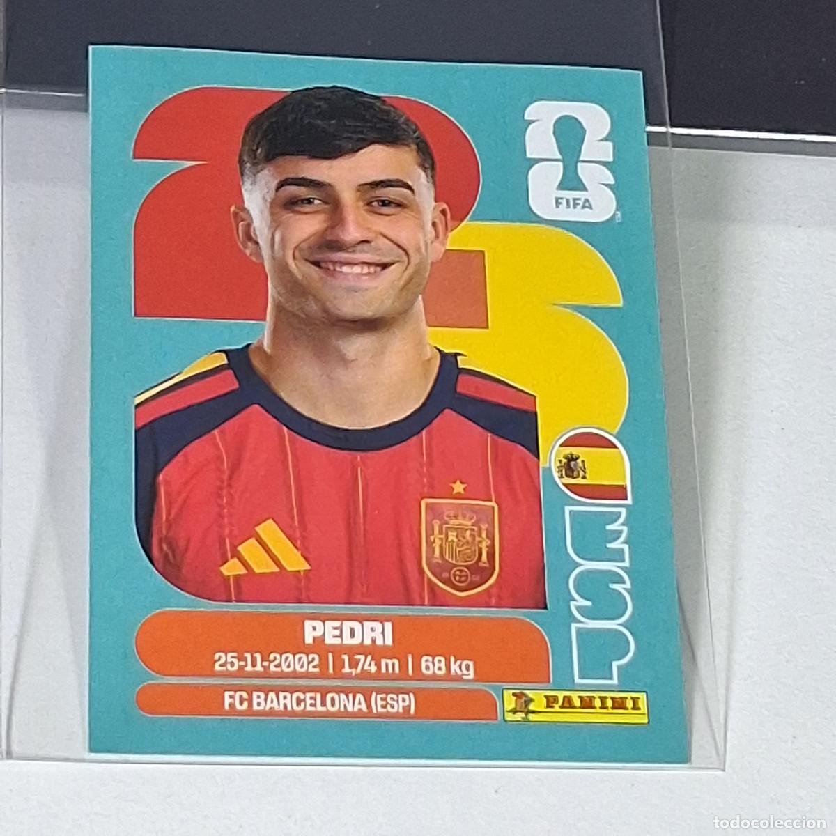 Cromos de f&uacute;tbol: B59 ESP11 PEDRI 11 ESPA&Ntilde;A ESP SPAIN MUNDIAL FIFA WORLD CUP 2026 STICKER PANINI
