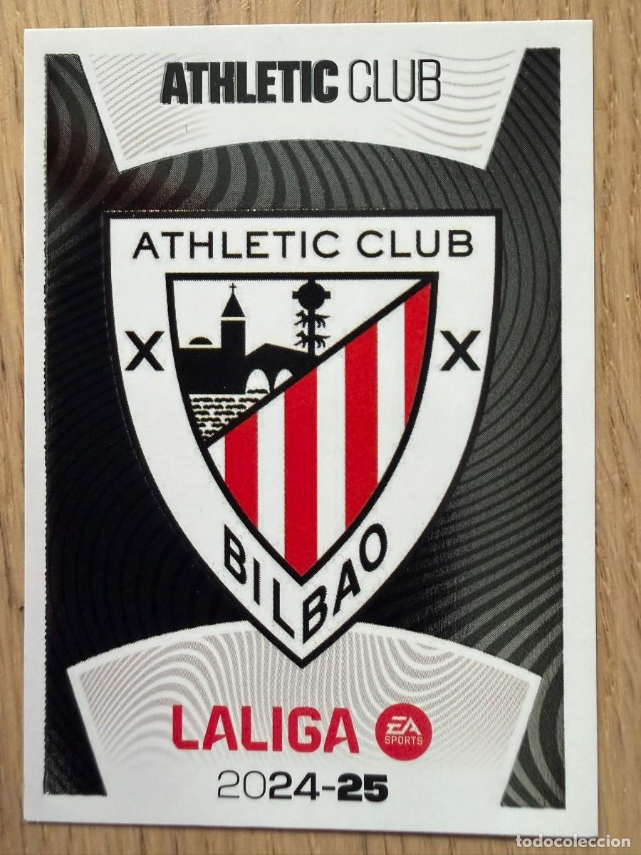 Cromos de Futebol: 1 ESCUDO ATHLETIC BILBAO 24 25 2024 2025 LIGA EA SPORTS COLECCIONES ESTE SIN PEGAR STICKER