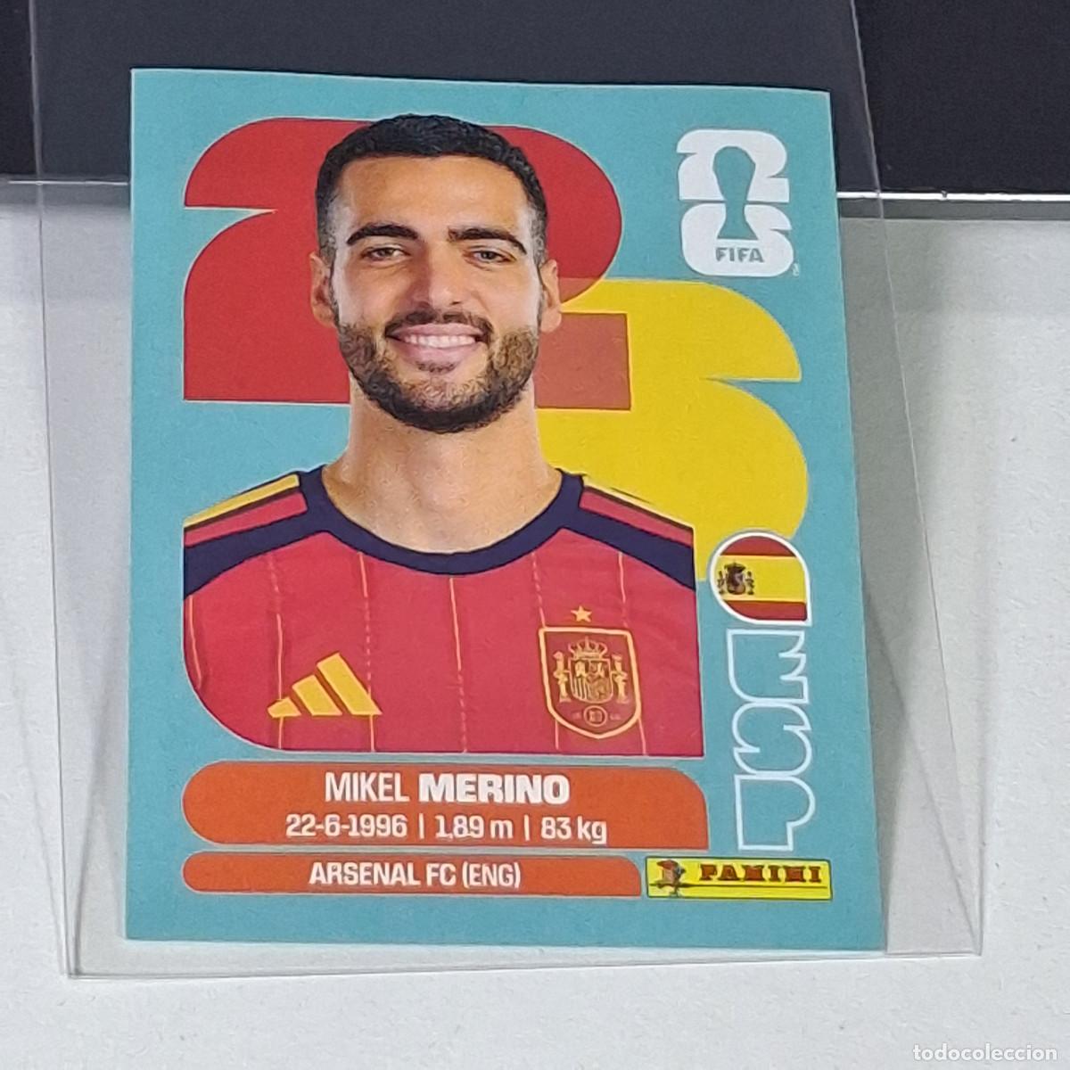 Cromos de Futebol: B59 ESP14 MIKEL MERINO 14 ESPA&Ntilde;A ESP SPAIN ESPA&Ntilde;A MUNDIAL FIFA WORLD CUP 2026 STICKER PANINI