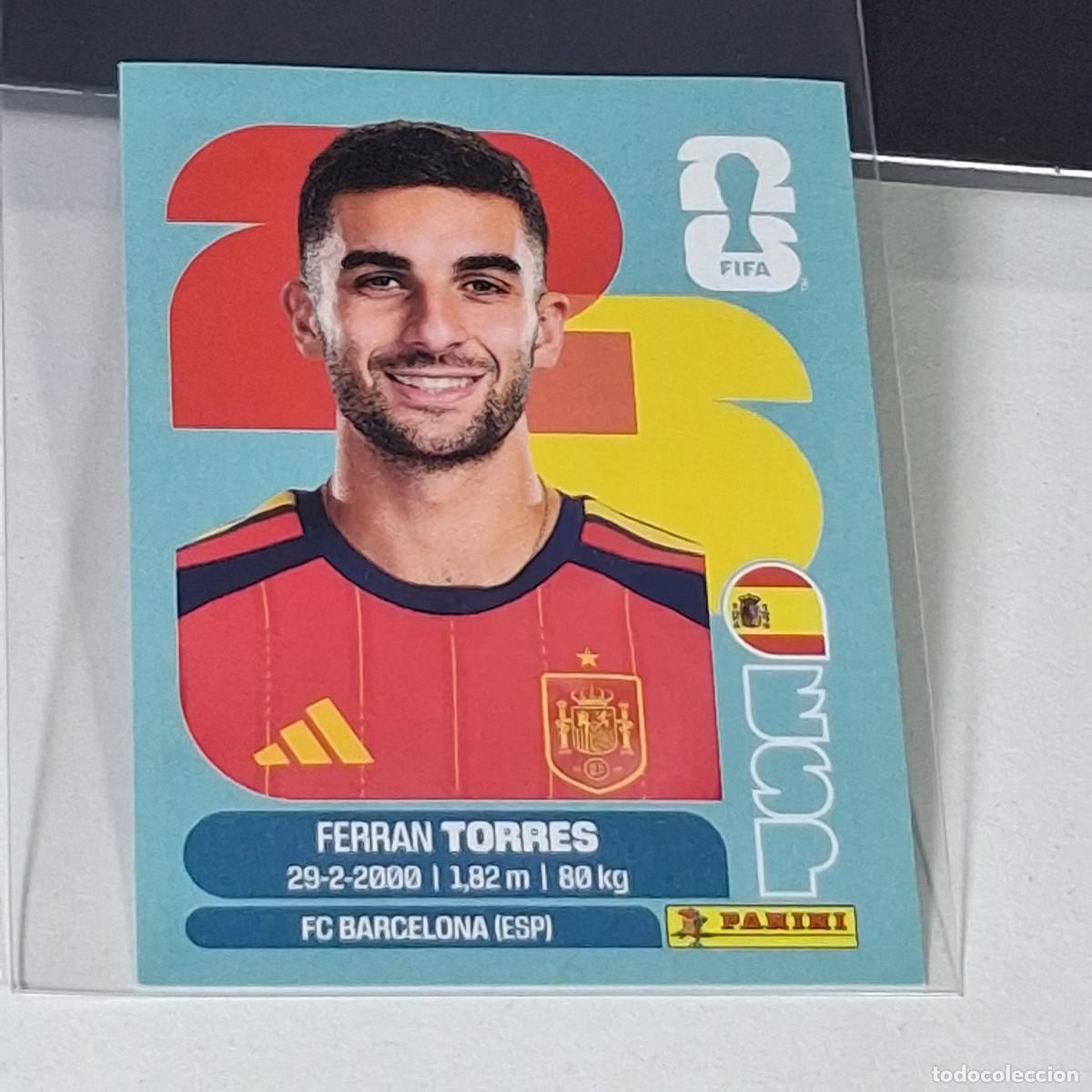 Cromos de Futebol: B59 ESP18 FERRAN TORRES 18 ESPA&Ntilde;A ESP SPAIN MUNDIAL FIFA WORLD CUP 2026 STICKER PANINI