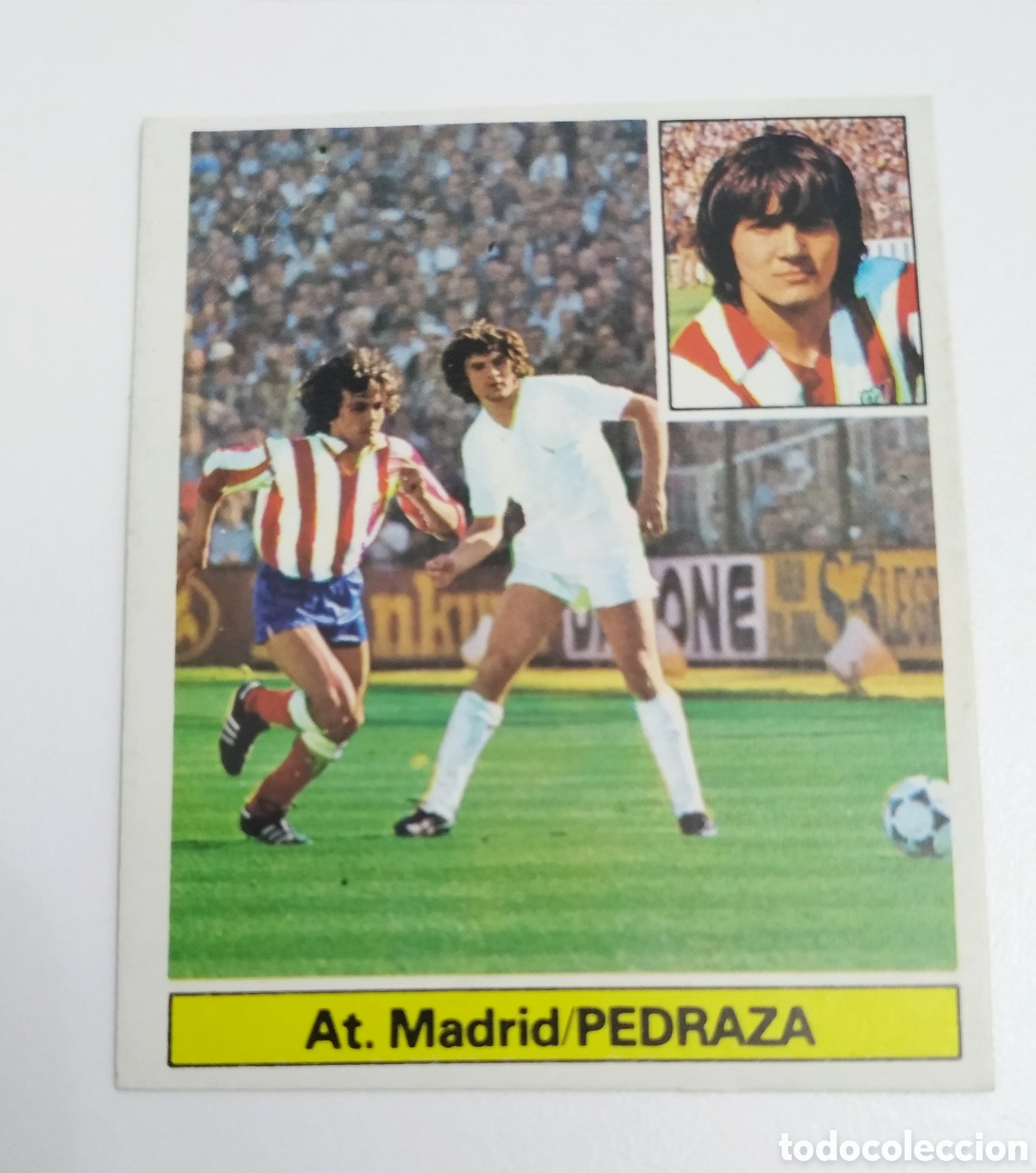Cromos de Futebol: Atl&eacute;tico Madrid - Pedraza - BAJA - Ediciones Este Liga 1981-1982, 81-82