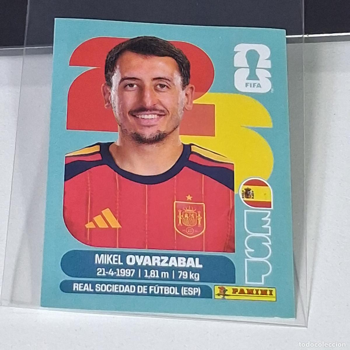 Cromos de Futebol: B59 ESP 20 ESP20 MIKEL OYARZABAL ESPA&Ntilde;A SPAIN ESP MUNDIAL FIFA WORLD CUP 2026 STICKER PANINI