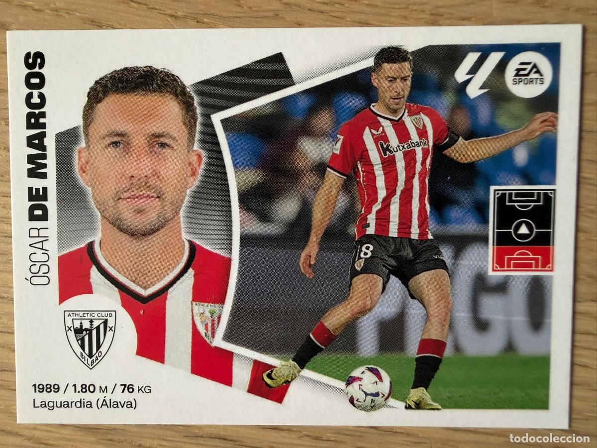 Cromos de Futebol: 5 DE MARCOS ATHLETIC BILBAO 24 25 2024 2025 LIGA EA SPORTS COLECCIONES ESTE SIN PEGAR STICKER