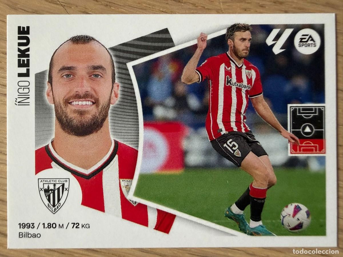 Figurine di Calcio: 6 LEKUE ATHLETIC BILBAO 24 25 2024 2025 LIGA EA SPORTS COLECCIONES ESTE SIN PEGAR STICKER