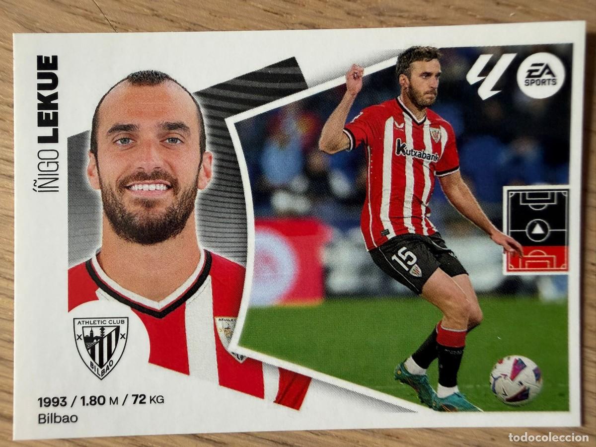 Figurine di Calcio: 6 LEKUE ATHLETIC BILBAO 24 25 2024 2025 LIGA EA SPORTS COLECCIONES ESTE SIN PEGAR STICKER