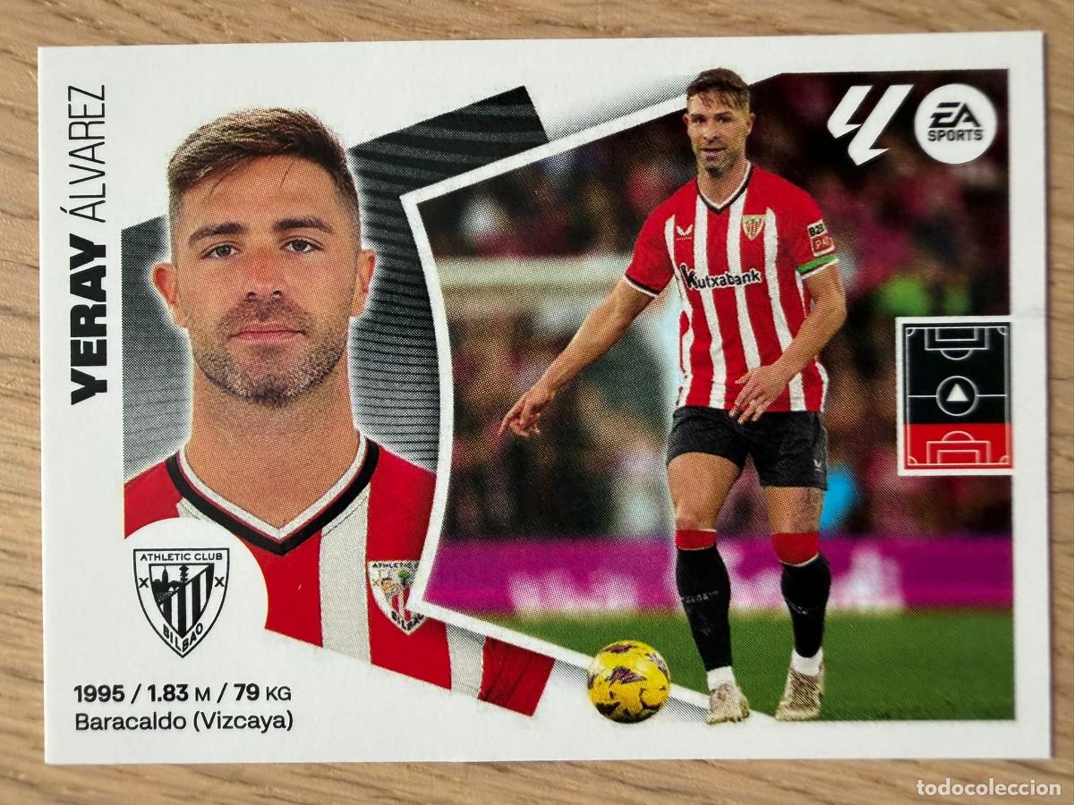 Cromos de Futebol: 7 YERAY ATHLETIC BILBAO 24 25 2024 2025 LIGA EA SPORTS COLECCIONES ESTE SIN PEGAR STICKER