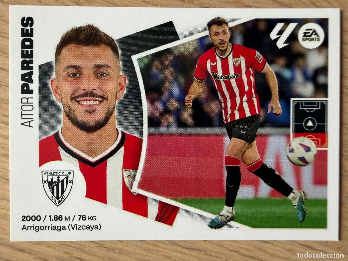 Figurine di Calcio: 8 PAREDES ATHLETIC BILBAO 24 25 2024 2025 LIGA EA SPORTS COLECCIONES ESTE SIN PEGAR STICKER