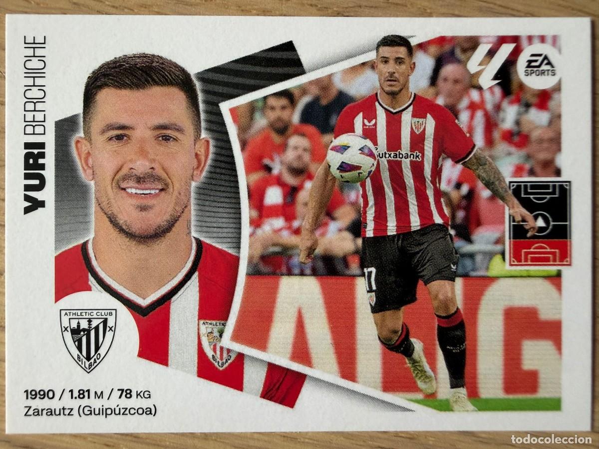 Figurine di Calcio: 10 YURI ATHLETIC BILBAO 24 25 2024 2025 LIGA EA SPORTS COLECCIONES ESTE SIN PEGAR STICKER