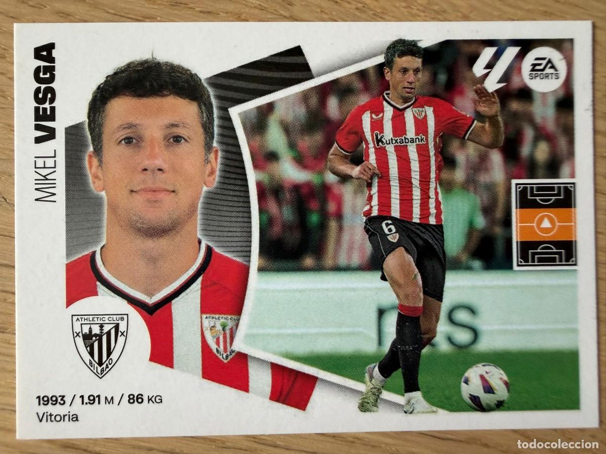Cromos de f&uacute;tbol: 11 VESGA ATHLETIC BILBAO 24 25 2024 2025 LIGA EA SPORTS COLECCIONES ESTE SIN PEGAR STICKER