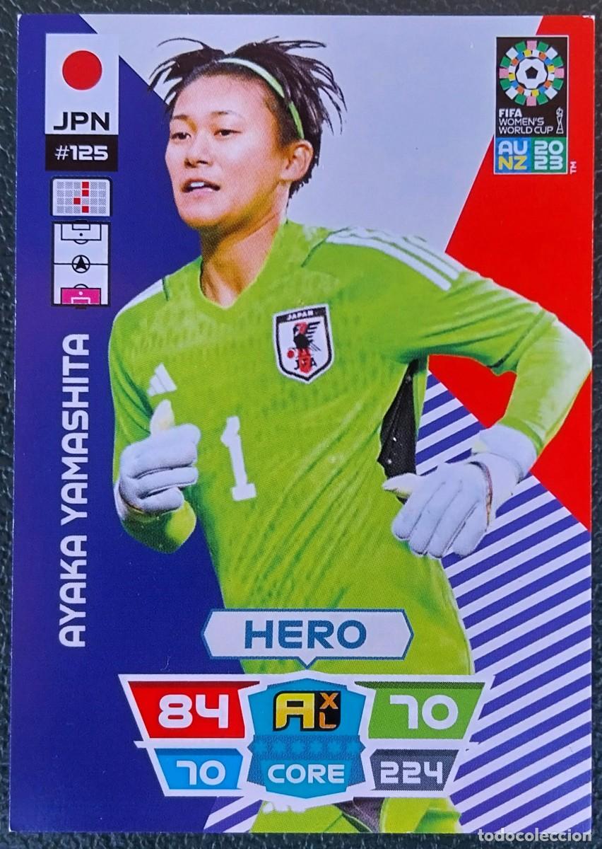 Cromos de f&uacute;tbol: 125 AYAKA YAMASHITA JAPON FICHAS ALBUM ADRENALYN FEMENINO MUNDIAL WOMEN'S WORLD AU NZ 2023