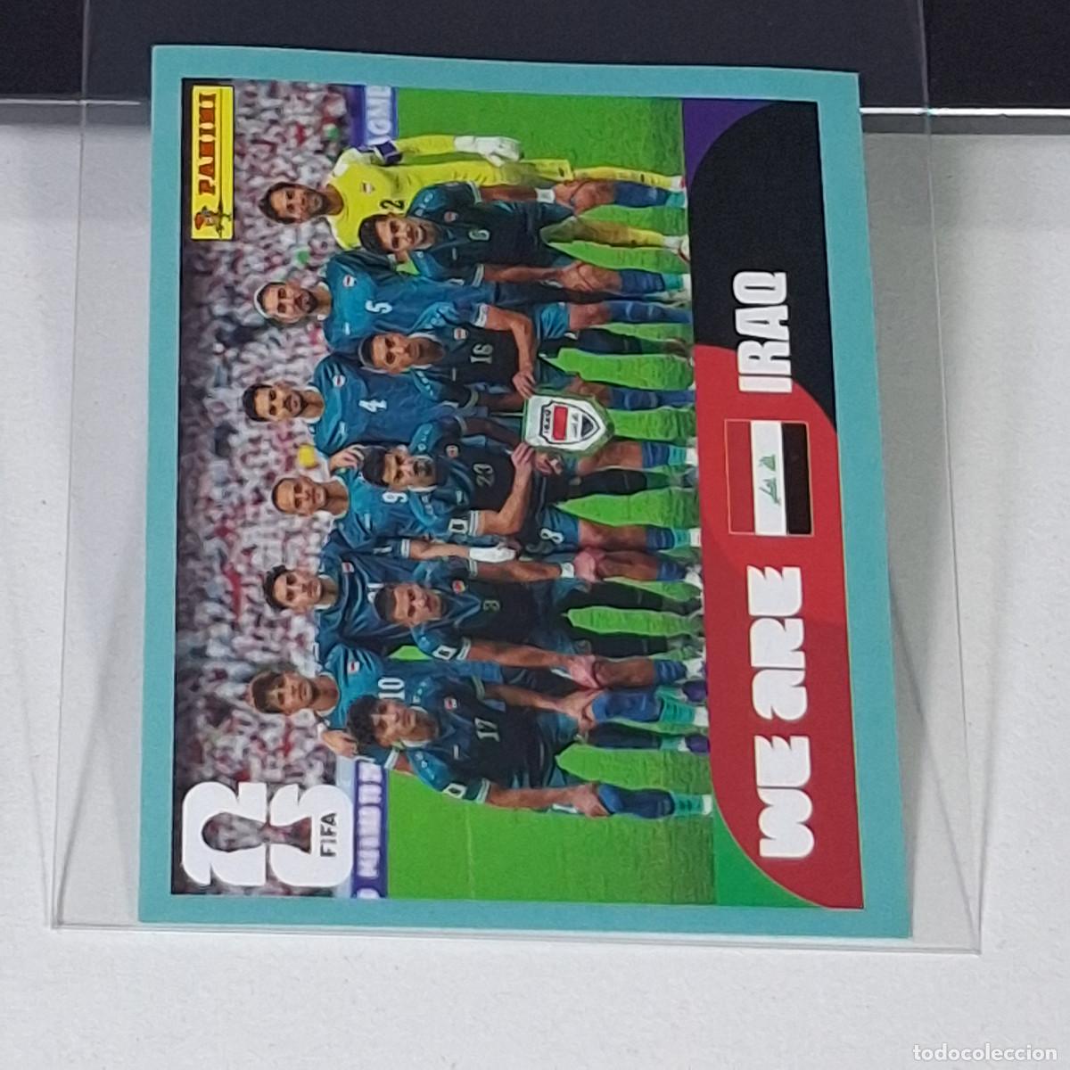 Cromos de f&uacute;tbol: B59 IRQ 13 IRQ13 PLANTILLA IRAQ MUNDIAL FIFA WORLD CUP 2026 STICKER PANINI