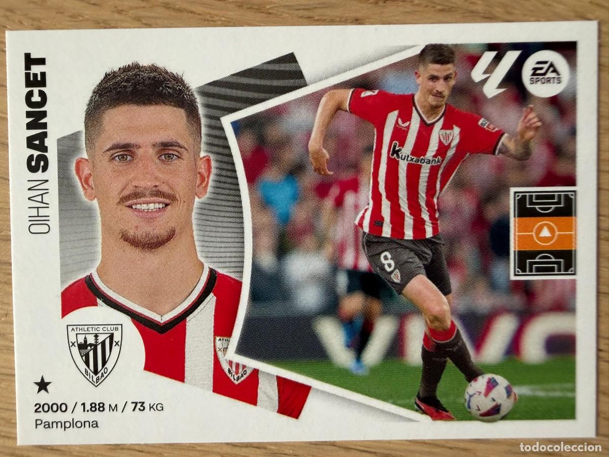 Cromos de f&uacute;tbol: 14 SANCET ATHLETIC BILBAO 24 25 2024 2025 LIGA EA SPORTS COLECCIONES ESTE SIN PEGAR STICKER