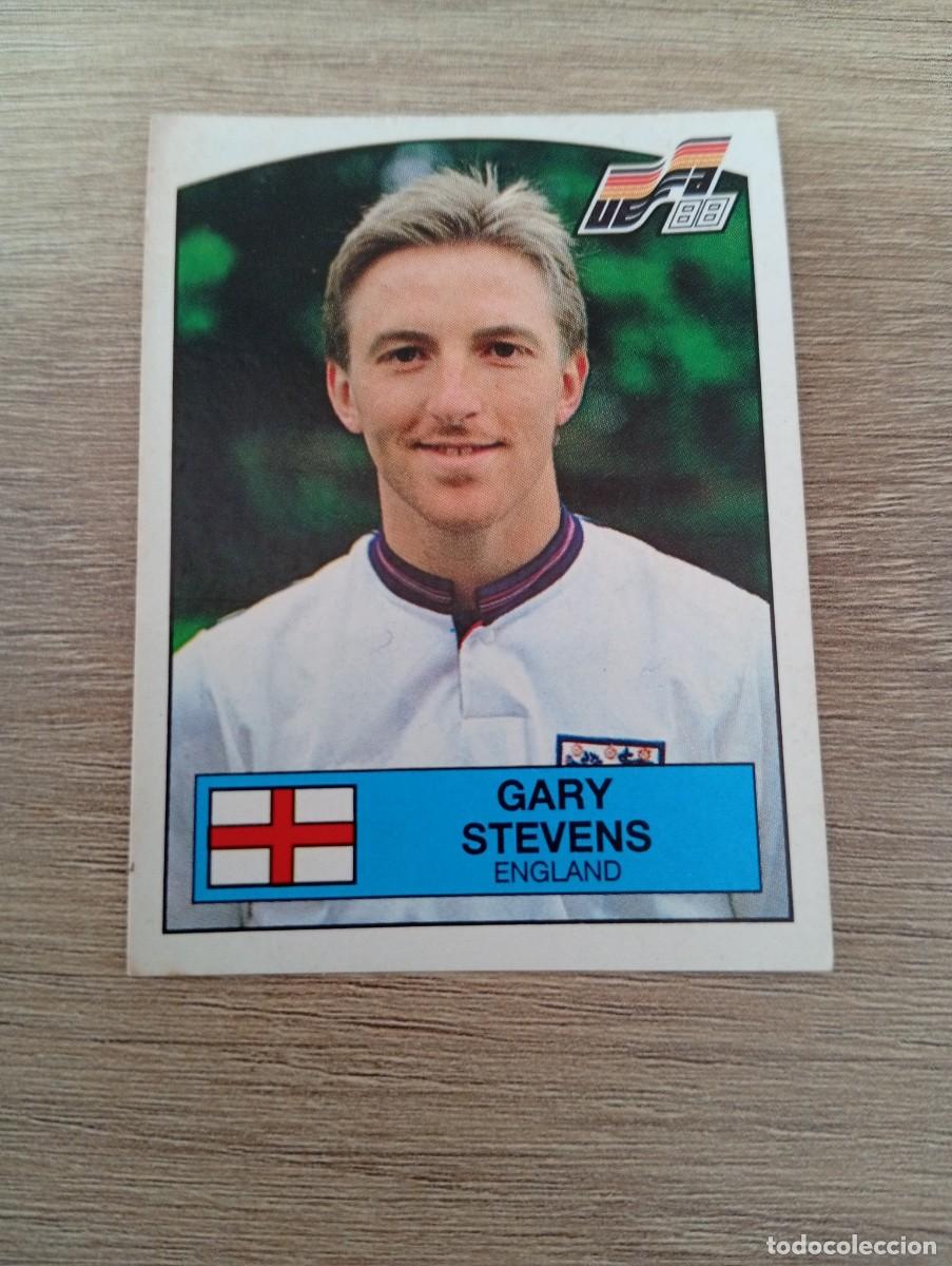 Cromos de f&uacute;tbol: GARY STEVENS 162 INGLATERRA EUROCOPA EURO 1988 88 ALEMANIA NUNCA PEGADO SIN PEGAR