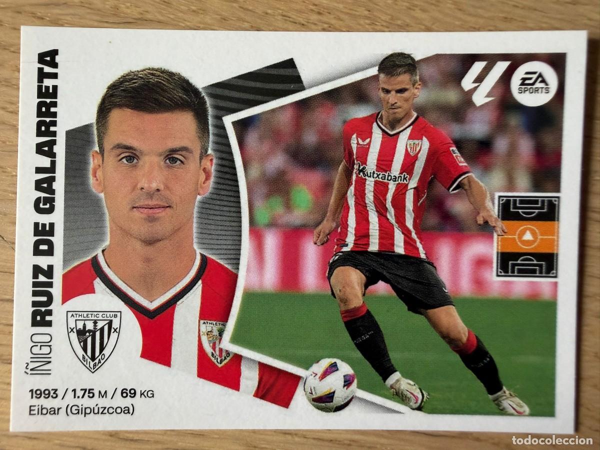 Cromos de f&uacute;tbol: 15 RUIZ DE GALARRETA ATHLETIC BILBAO 24 25 2024 2025 LIGA EA SPORTS COLECCIONES ESTE SIN PEGAR