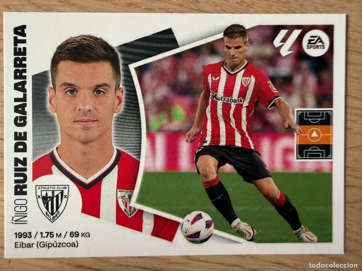 Cromos de f&uacute;tbol: 15 RUIZ DE GALARRETA ATHLETIC BILBAO 24 25 2024 2025 LIGA EA SPORTS COLECCIONES ESTE SIN PEGAR