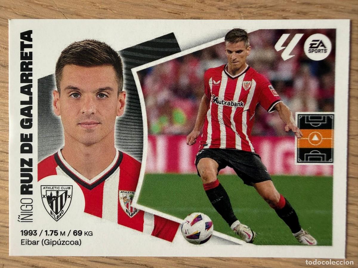 Cromos de f&uacute;tbol: 15 RUIZ DE GALARRETA ATHLETIC BILBAO 24 25 2024 2025 LIGA EA SPORTS COLECCIONES ESTE SIN PEGAR