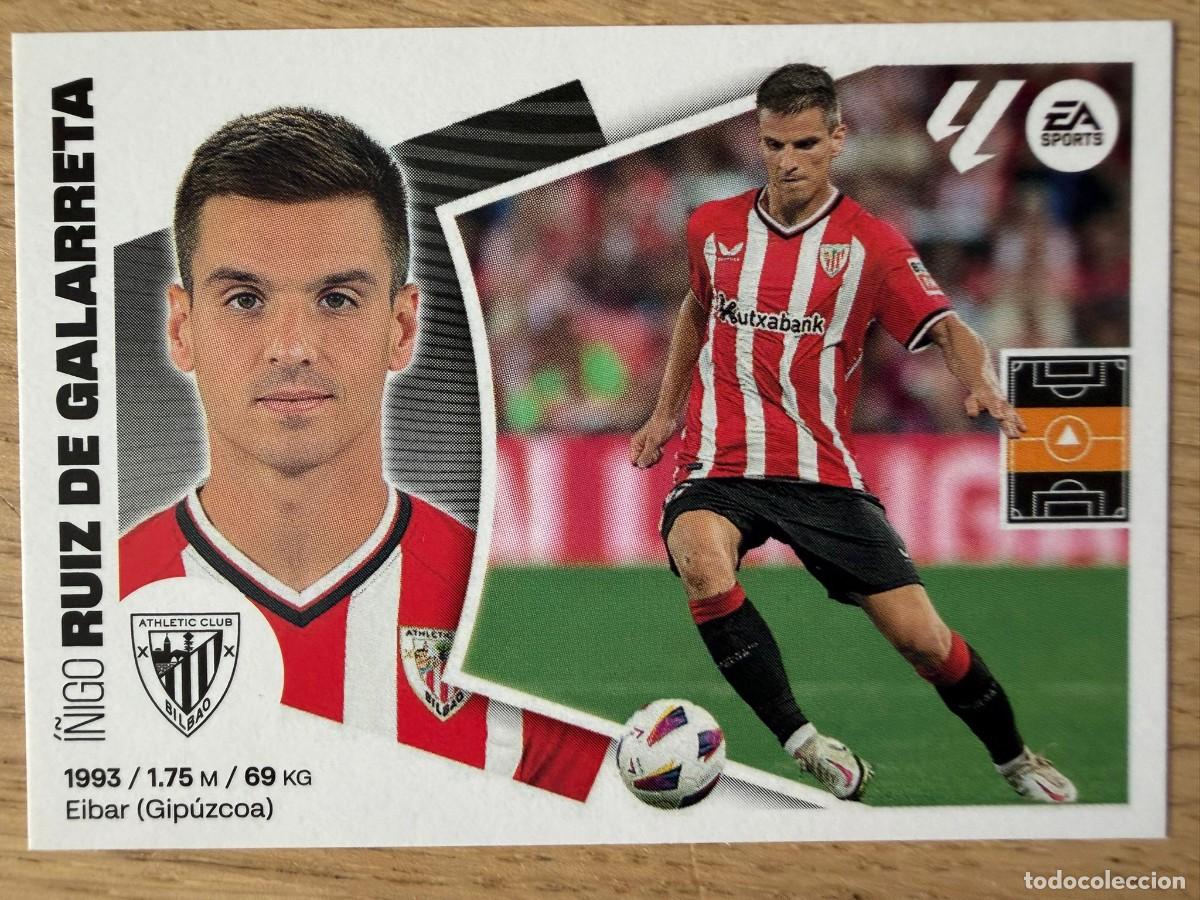 Cromos de f&uacute;tbol: 15 RUIZ DE GALARRETA ATHLETIC BILBAO 24 25 2024 2025 LIGA EA SPORTS COLECCIONES ESTE SIN PEGAR