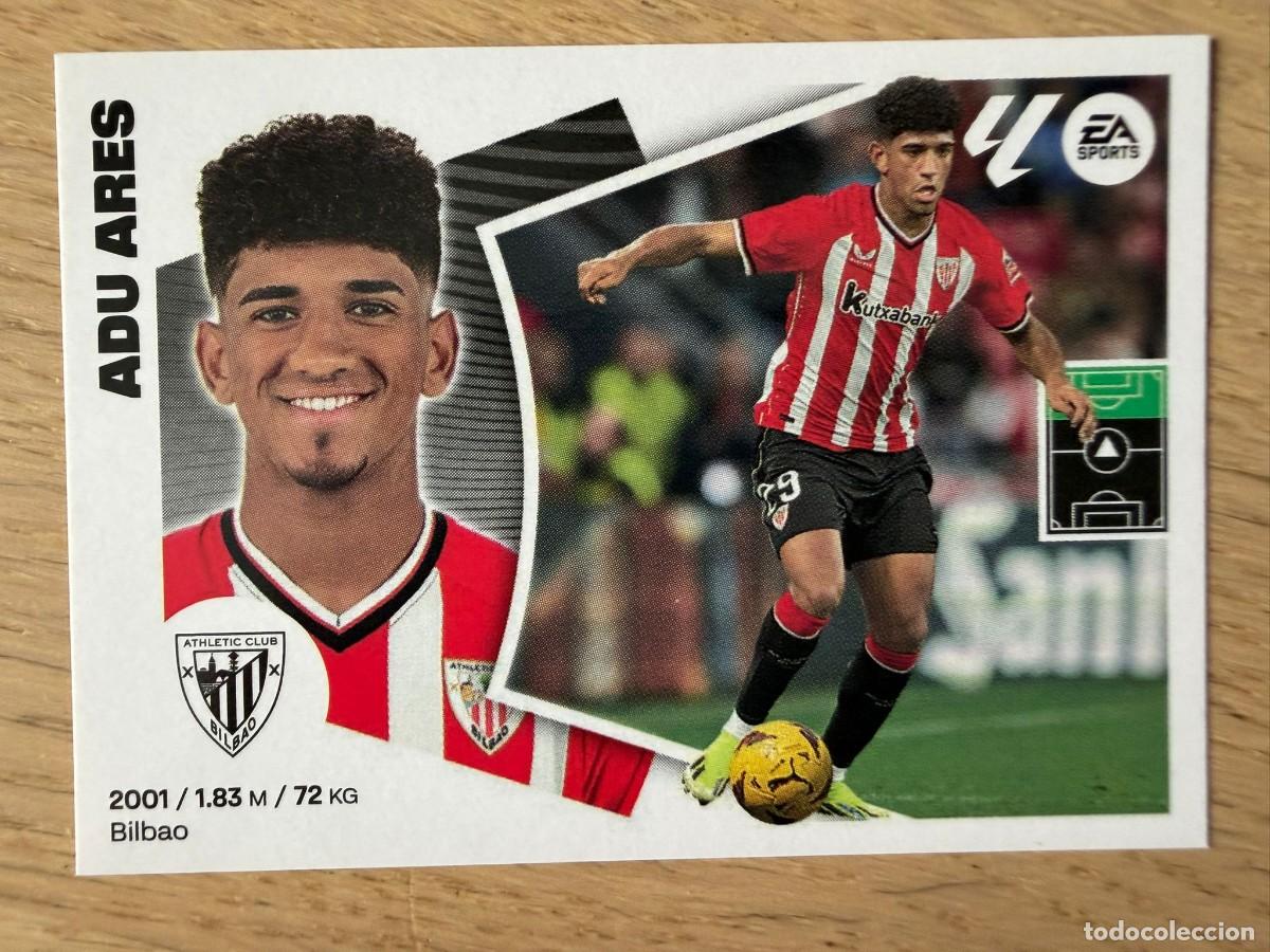 Cromos de f&uacute;tbol: 16B 16 B ADU ARES ATHLETIC BILBAO 24 25 2024 2025 LIGA EA SPORTS COLECCIONES ESTE SIN PEGAR STICKER