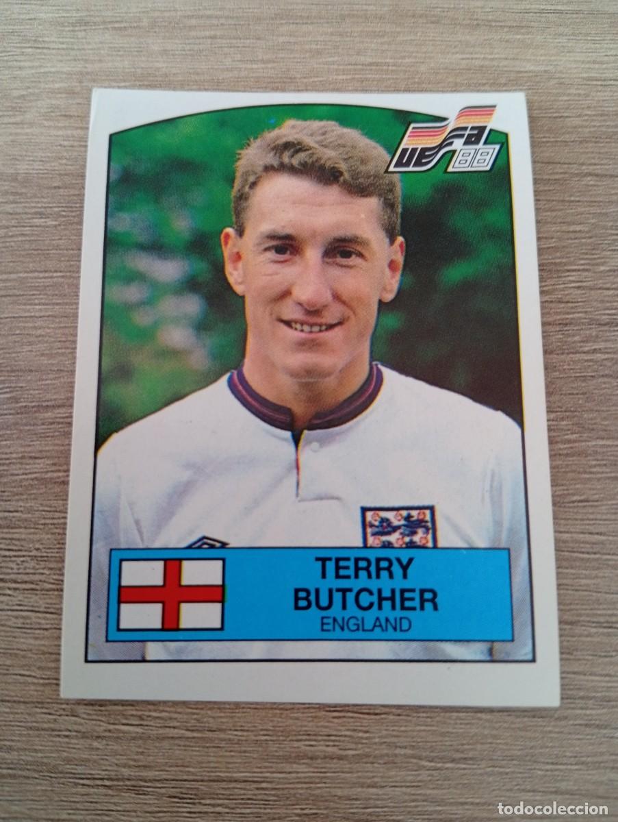 Cromos de f&uacute;tbol: TERRY BUTCHER 164 INGLATERRA EUROCOPA EURO 1988 88 ALEMANIA NUNCA PEGADO SIN PEGAR