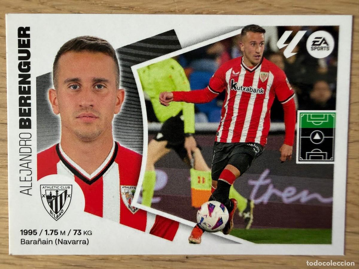 Cromos de f&uacute;tbol: 17 BERENGUER ATHLETIC BILBAO 24 25 2024 2025 LIGA EA SPORTS COLECCIONES ESTE SIN PEGAR STICKER
