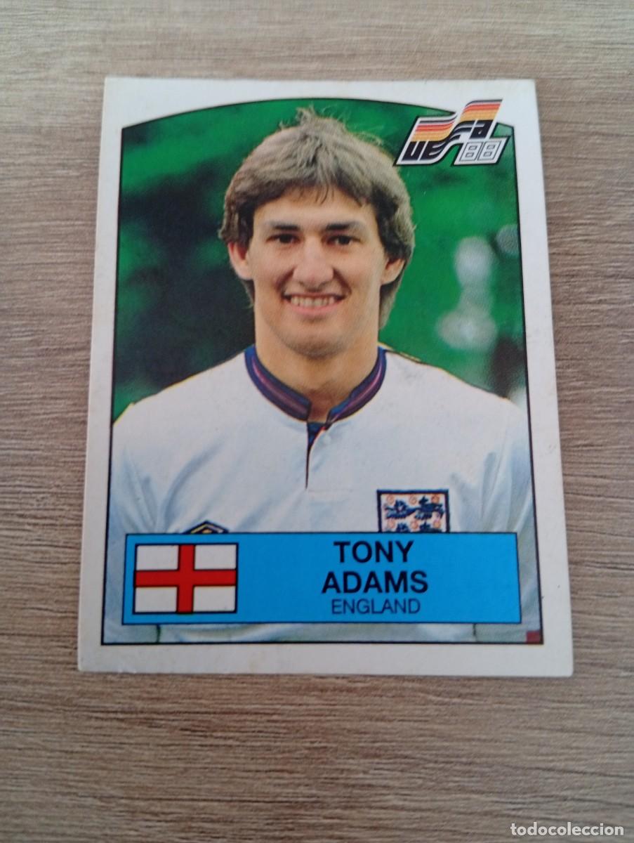 Cromos de f&uacute;tbol: TONY ADAMS 165 INGLATERRA EUROCOPA EURO 1988 88 ALEMANIA NUNCA PEGADO SIN PEGAR