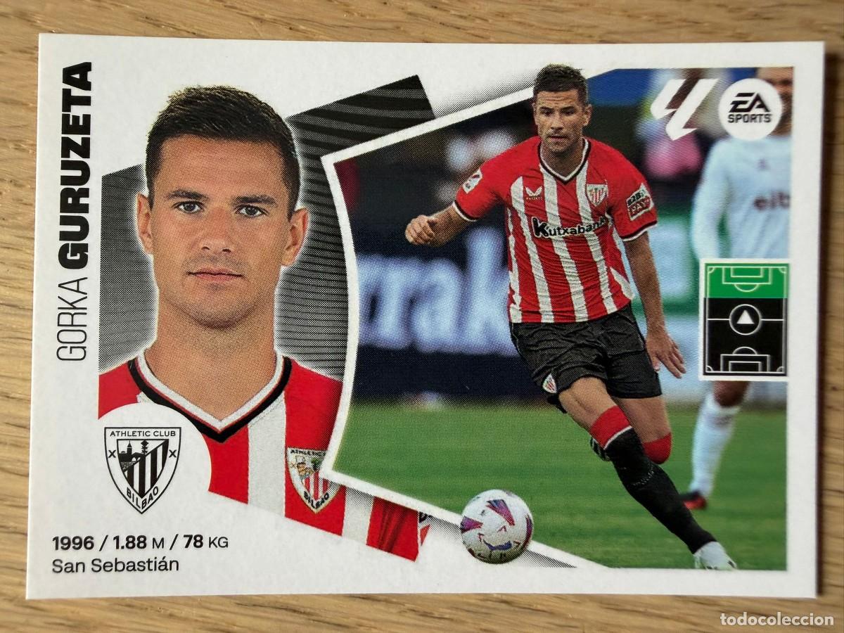 Cromos de f&uacute;tbol: 20 GURUZETA ATHLETIC BILBAO 24 25 2024 2025 LIGA EA SPORTS COLECCIONES ESTE SIN PEGAR STICKER