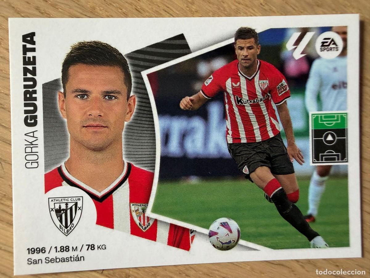 Cromos de f&uacute;tbol: 20 GURUZETA ATHLETIC BILBAO 24 25 2024 2025 LIGA EA SPORTS COLECCIONES ESTE SIN PEGAR STICKER