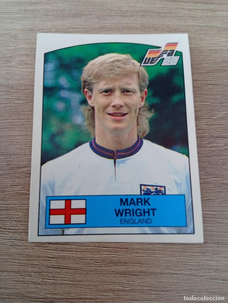 Cromos de f&uacute;tbol: MARK WRIGHT 166 INGLATERRA EUROCOPA EURO 1988 88 ALEMANIA NUNCA PEGADO SIN PEGAR