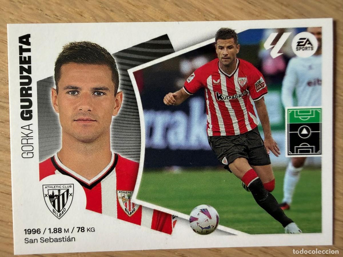 Cromos de f&uacute;tbol: 20 GURUZETA ATHLETIC BILBAO 24 25 2024 2025 LIGA EA SPORTS COLECCIONES ESTE SIN PEGAR STICKER